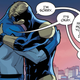 Illustration for article titled iInjustice/is Booster Gold and Blue Beetle Might Be a Couple